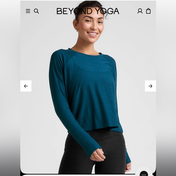 Beyond Yoga featherweight daydream pullover top - Picture 1 of 5